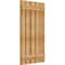 Ekena Millwork Spaced Board-n-Batten Shutters, Rough Sawn Western Red Cedar, 28 7/8W x 51H, PR RBS06S29X051RWR - alternate 2